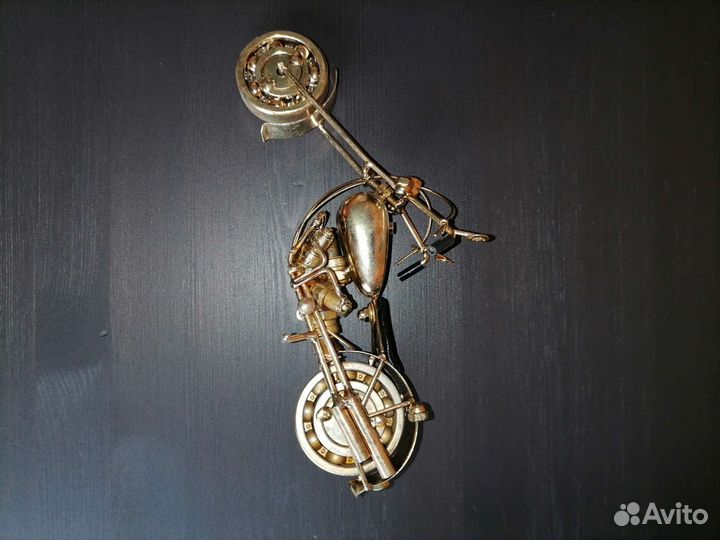 Модель мотоцикла Harley Davidson металл