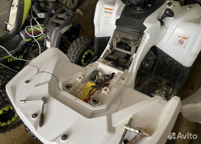 Квадроцикл motoland ATV shark 200 объявление продам