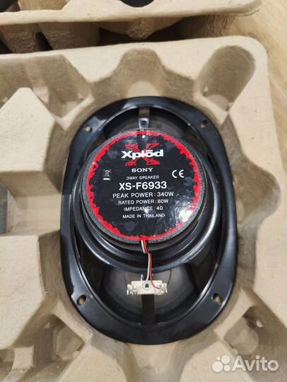 Автомобильные динамики sony