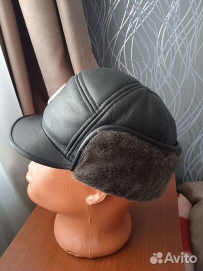 Шапка овчина дублированная натуральная ржд