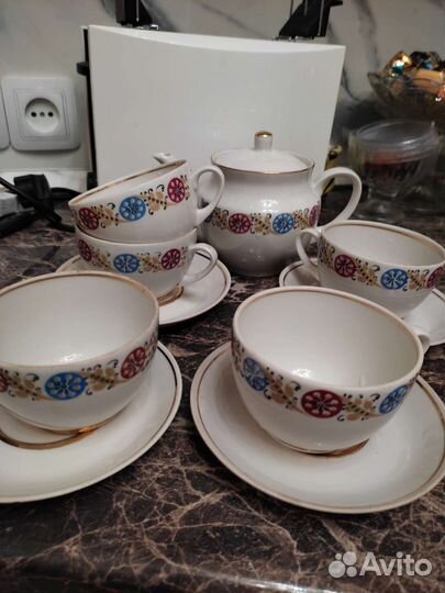 Чайный сервиз СССР, цена за всё