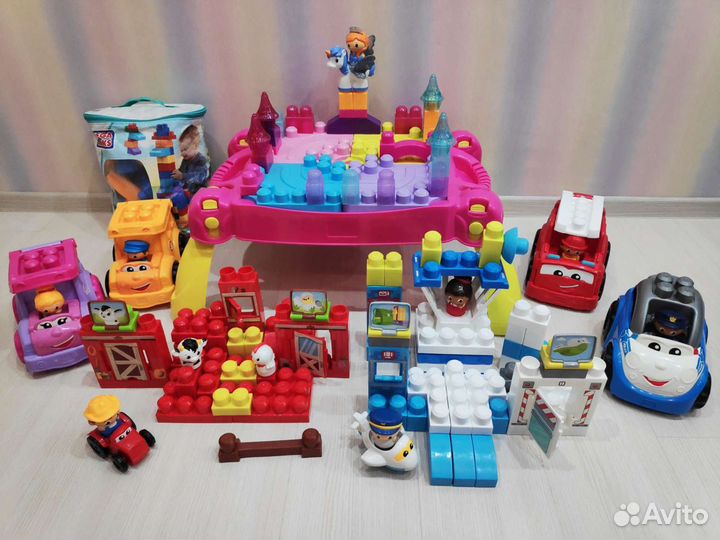 Меганабор конструктора mega blocks