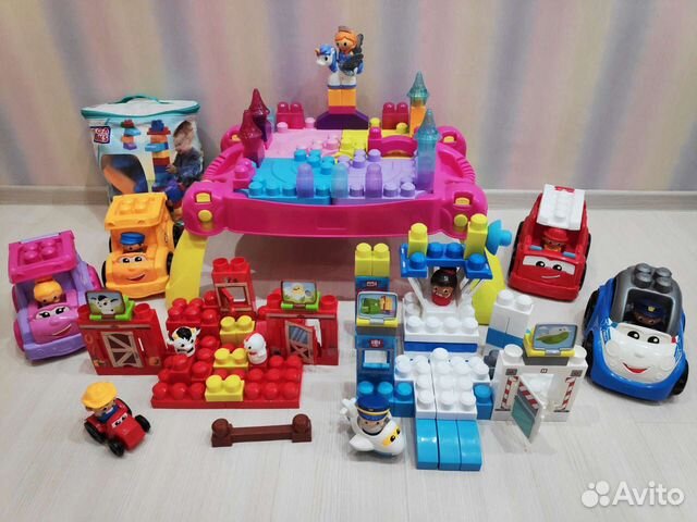 Меганабор конструктора mega blocks