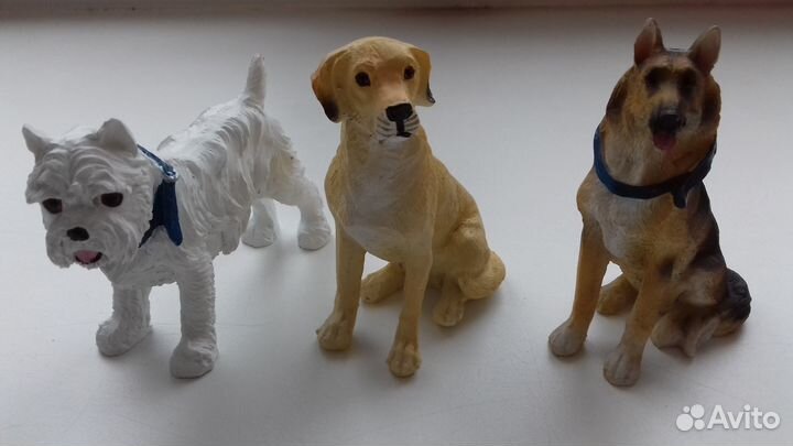 Коллекционные фигурки собак и кошек