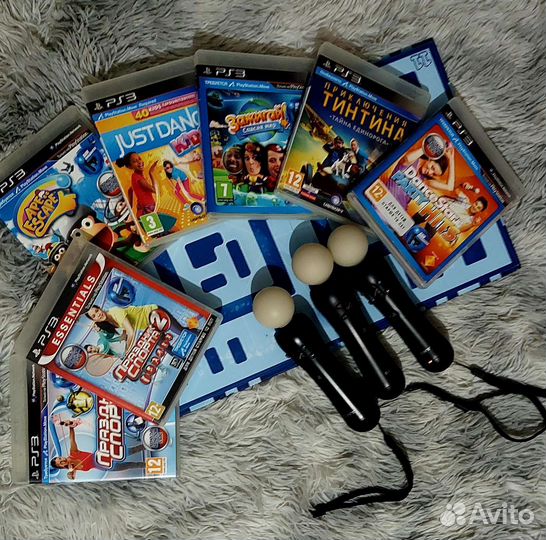 Move набор PS3,PS4