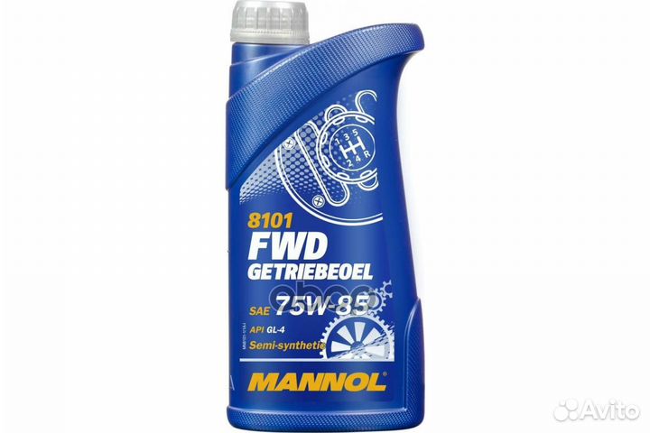 Mannol FWD GL-4 75W85 Масло трансмиссионное (1L
