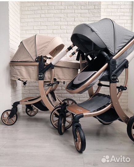 Коляска luxmom 2:1