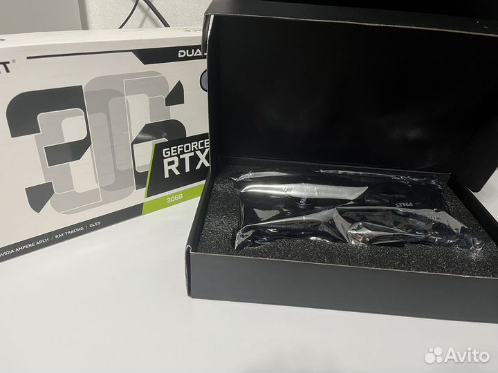 Видеокарта Nvidia Palit 3060 12GB dual OC (LHR)