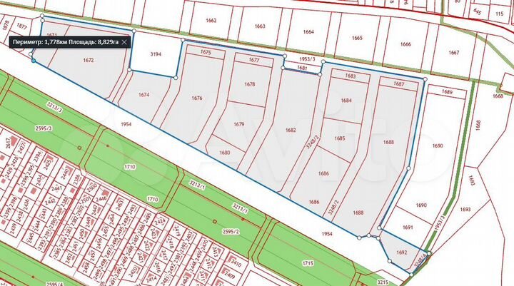 Участок 8 га (ИЖС)