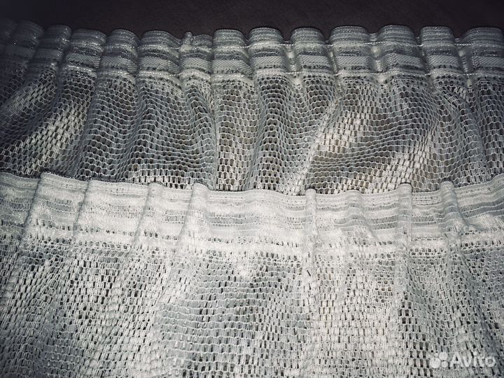 Тюль кухонная