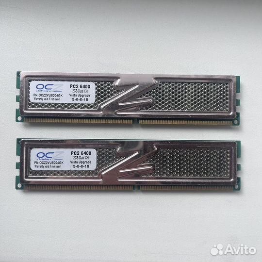 Оперативная память ddr2 4gb для пк ocz
