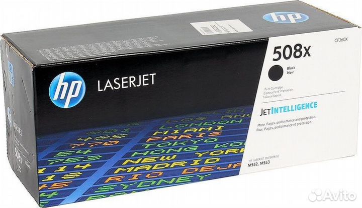 Картридж HP CF360X (508X) Оригинальный