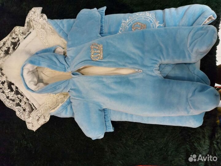 Конверт на выписку для мальчика весна осень