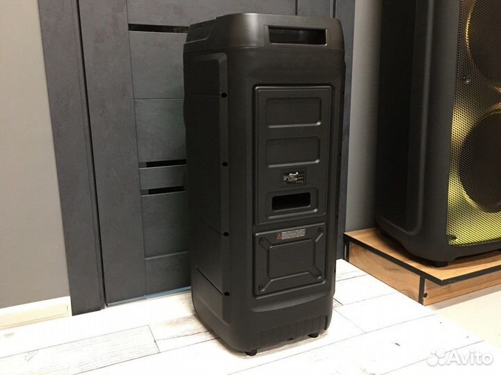 Большая блютуз колонка с микрофоном Eltronic