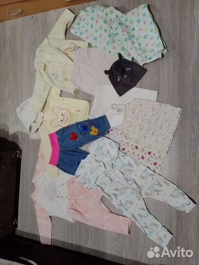 Детские вещи для девочки 80-86