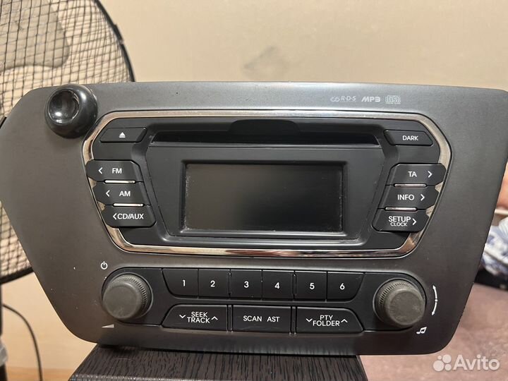 Магнитола kia rio 3