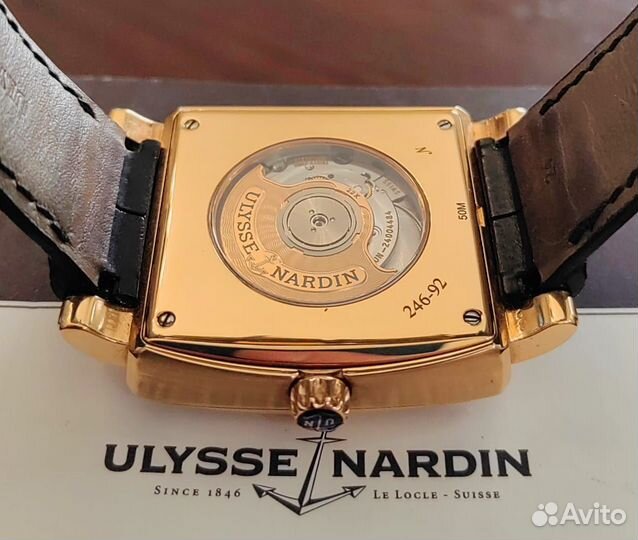 Ulysse Nardin золотые часы оригинал