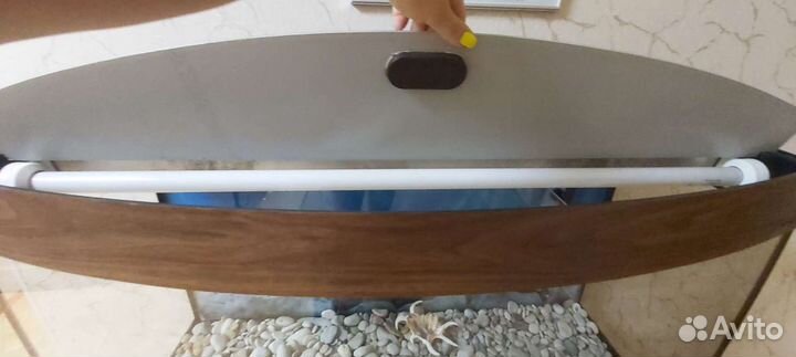 Аквариум панорамный с тумбой, фильтром, насосом в