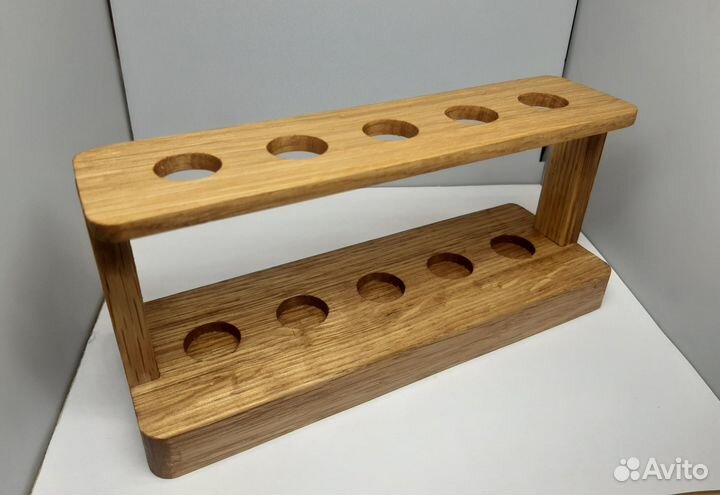 Подставка для бритв на 5 штук - Дуб