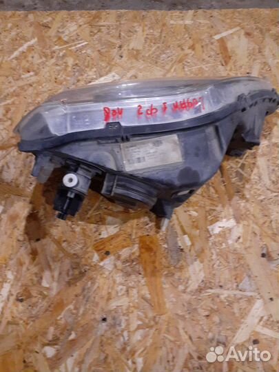 Renault Logan 1 фаза 2 фара левая