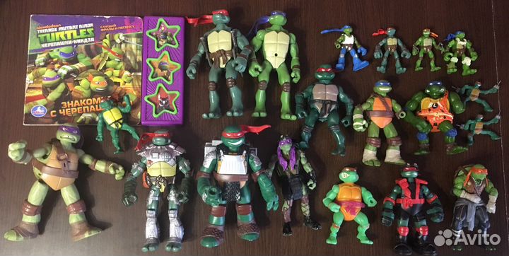 Черепашки ниндзя фигурки playmates