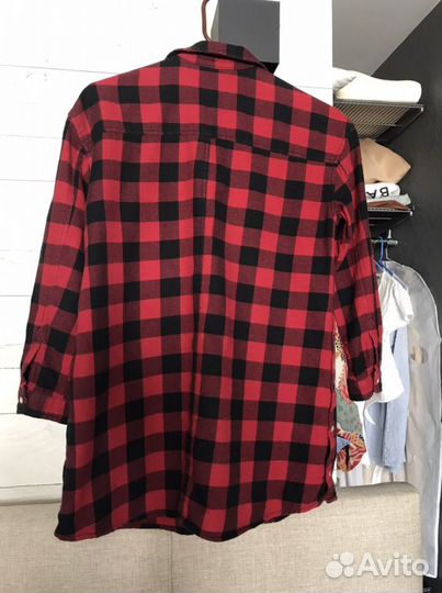 Рубашка в клетку zara