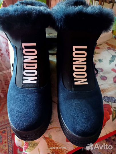 Ботинки зимние 41 размер