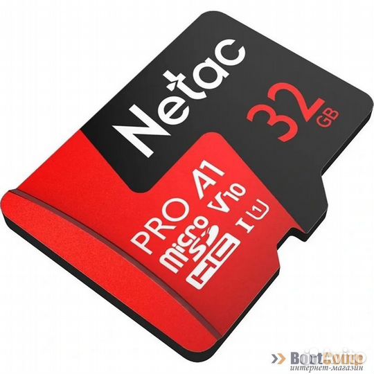 Память micro Secure Digital Card 32Gb Netac Extrem