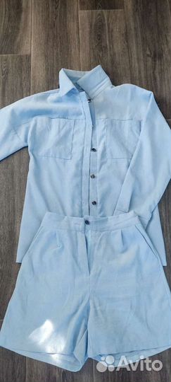 Костюм рубашка с шортами