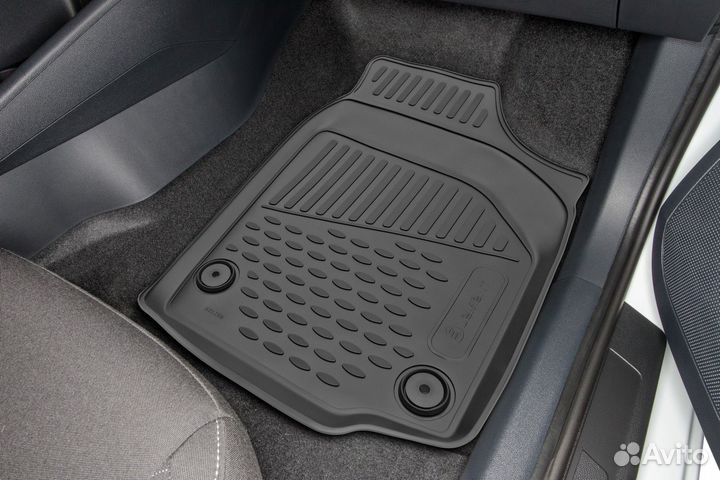 Коврики 3D в салон Mercedes-Benz GLA-class (X156) 2013-2019, 4 шт / Мерседес Бенц GLA класс