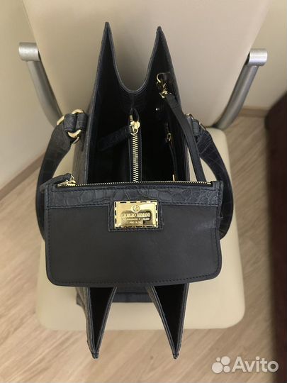 Giorgio armani сумка крокодил