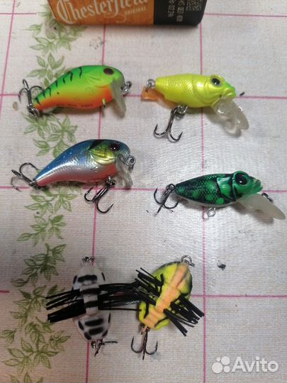 Воблеры крэнки