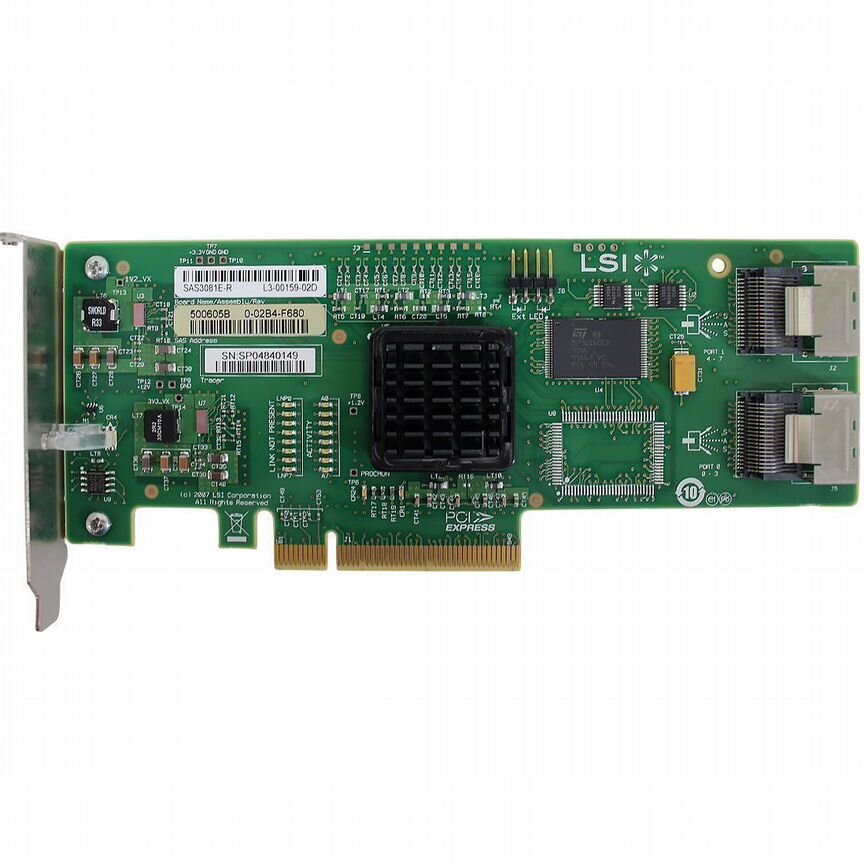 [LSISAS3081E-R] Контроллер E51681-150 Sas/Sata Lsisas3081e-R