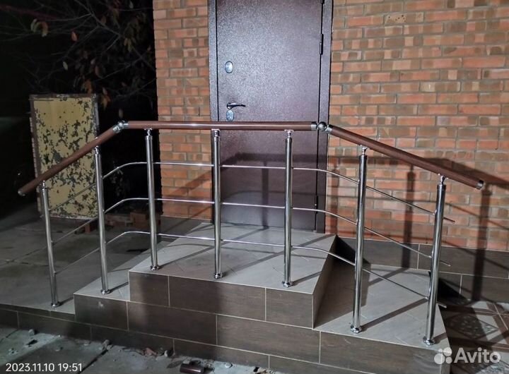 Перила из нержавеющей стали