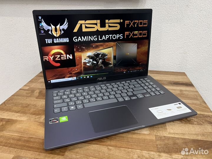 2022 Asus 8 ядер Ryzen 5 8Gb MX230 SSD+1000Gb FHD