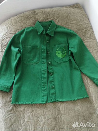 Джинсовая рубашка