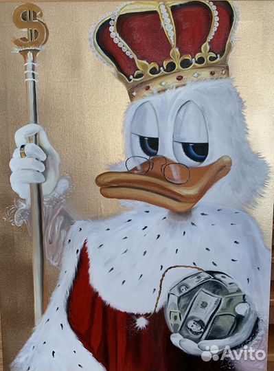 Интерьерная картина Скрудж Император, холст 60*80
