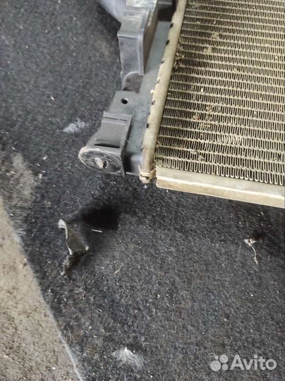 Радиатор основной renault logan
