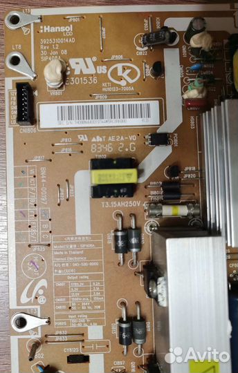 Телевизор Samsung LE-40A656A1F (на запчасти)