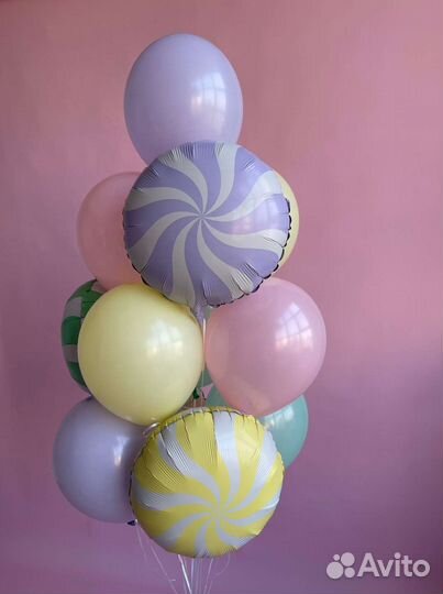 Воздушные шарики. Подарок, Гелиевые шары