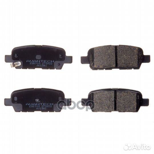 Колодки тормозные дисковые Avantech (противоскр