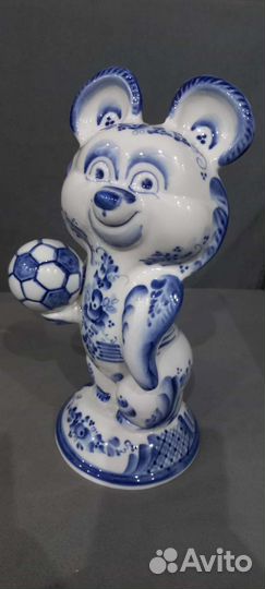 Олимпийский мишка большой 27см