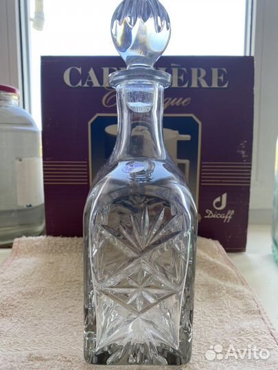 Графин хрустальный