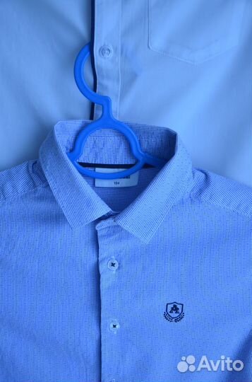 Рубашка для мальчика с коротким рукавом 134 р. хло