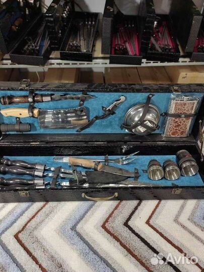 Шашлычный набор в кейсе