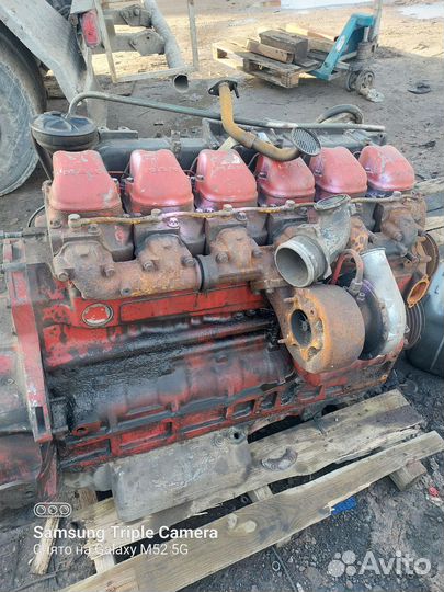 Блок двигателя ман