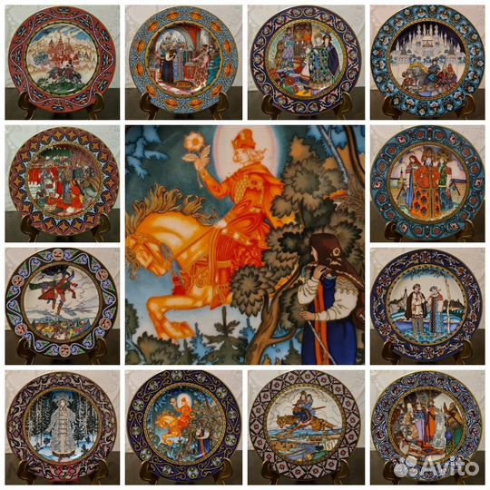 Коллекц. тарелка Снегурочка у Берендея Зворыкин