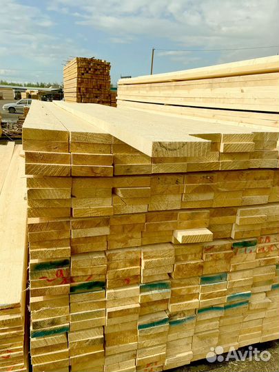 Брус обрезной 150х150х6000мм с доставкой