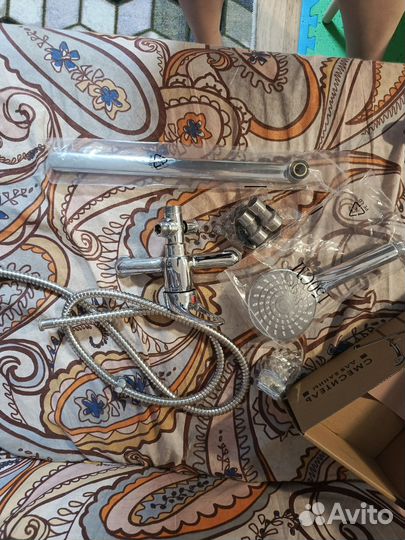 Смеситель для ванной бу