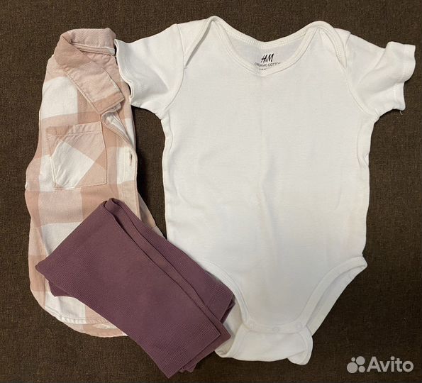 Одежда на девочку пакетом р-р80 h&m